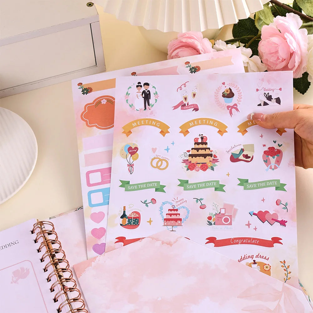 Your Perfect Day Wedding Planner – 132-Page Bride’s Organizer Journal with Budget Tips & Checklists