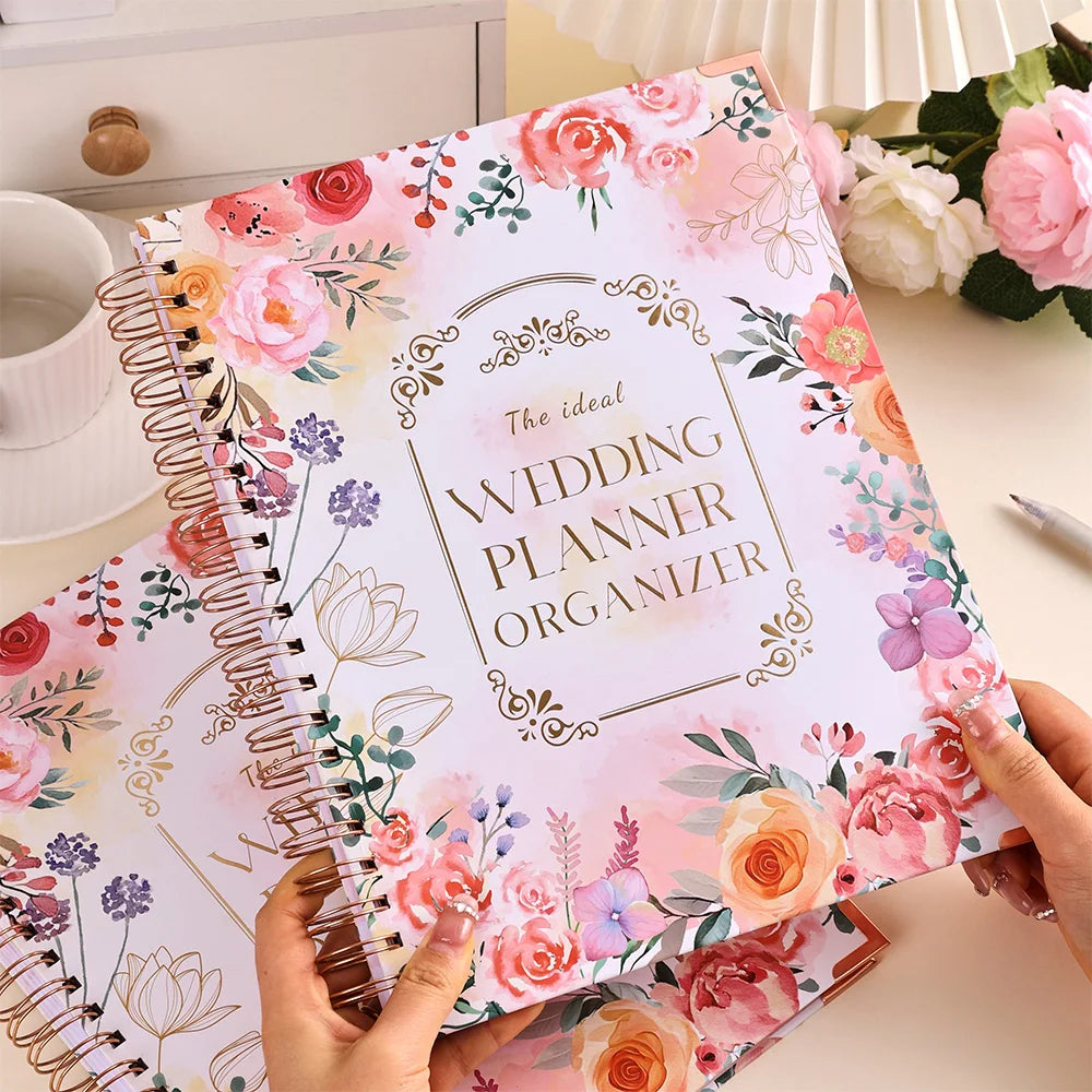 Your Perfect Day Wedding Planner – 132-Page Bride’s Organizer Journal with Budget Tips & Checklists