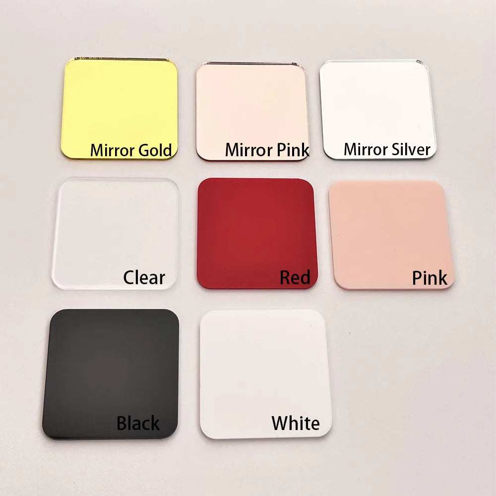 Custom Acrylic Name Place Cards – Personalized Wedding & Event Table Markers (20/50/100pcs)