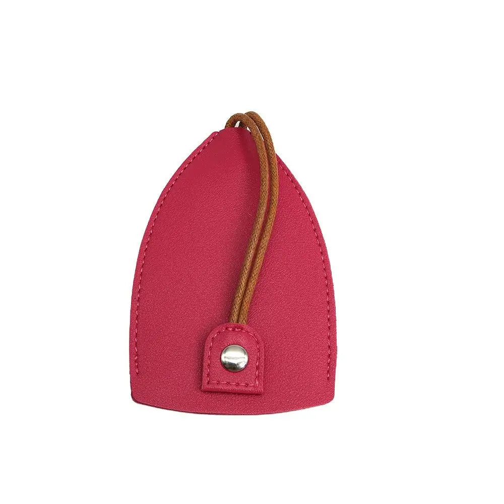 PU Leather Key Holder Pouch – Fashionable Unisex Key Wallet with Ring Cliprs Key Holder