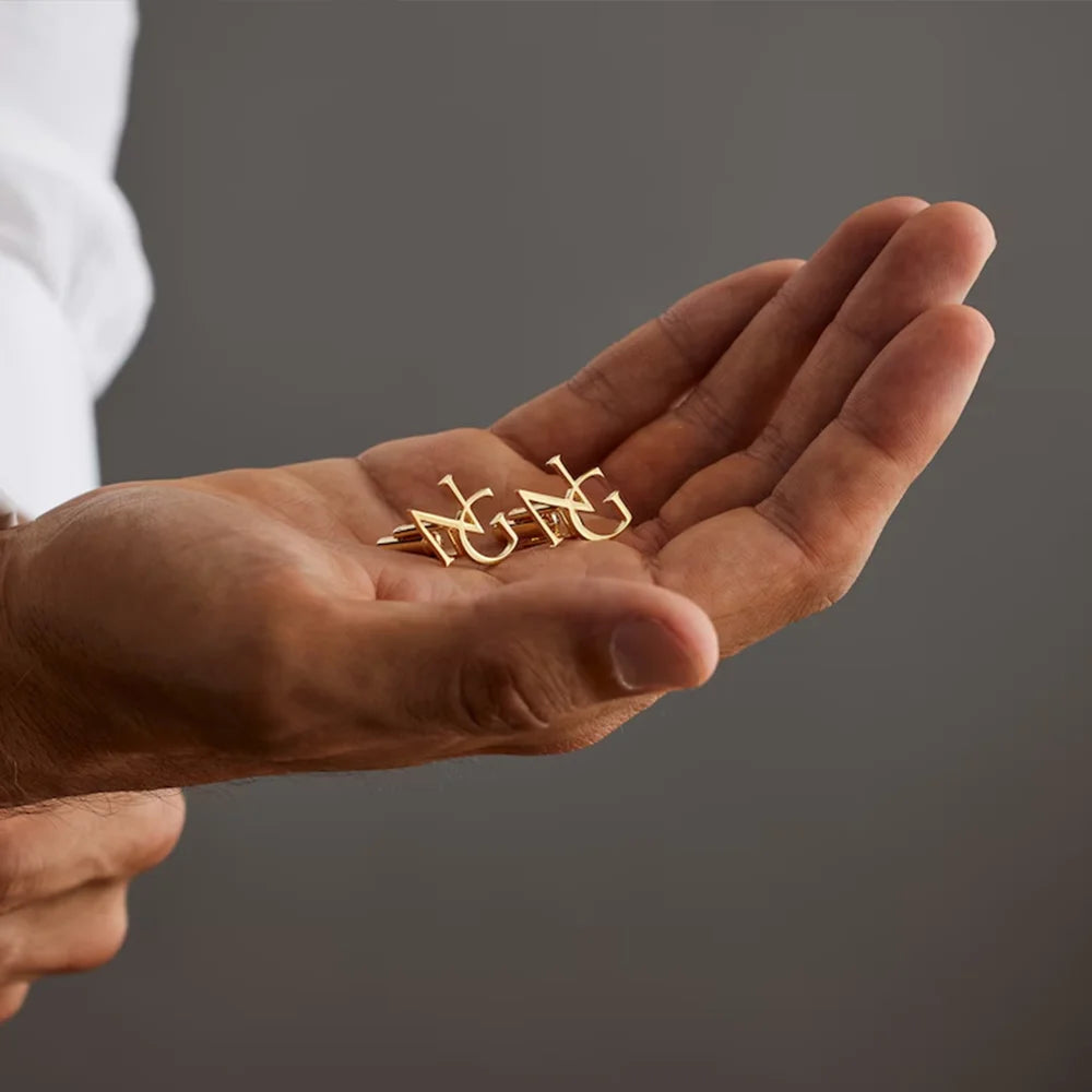 Customized Groom Wedding Cufflinks, Best Man Gift, Personalized Jewelry, Gift for Husband, Father's Day Gift