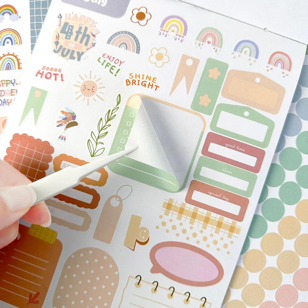 24-Sheet Planner Sticker Book – 1700+ Stickers for Daily, Weekly & Monthly Journaling