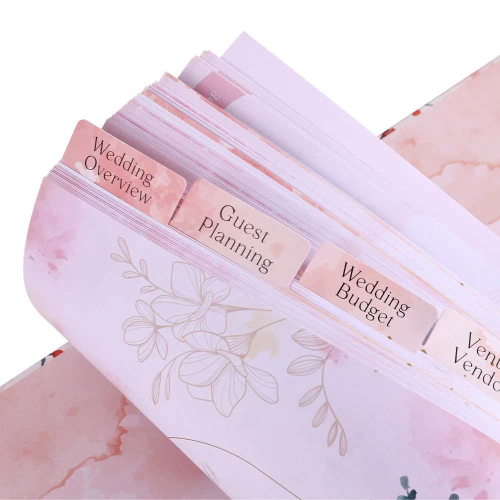 Your Perfect Day Wedding Planner – 132-Page Bride’s Organizer Journal with Budget Tips & Checklists