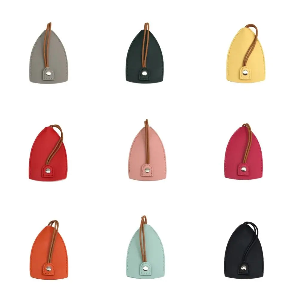 PU Leather Key Holder Pouch – Fashionable Unisex Key Wallet with Ring Cliprs Key Holder