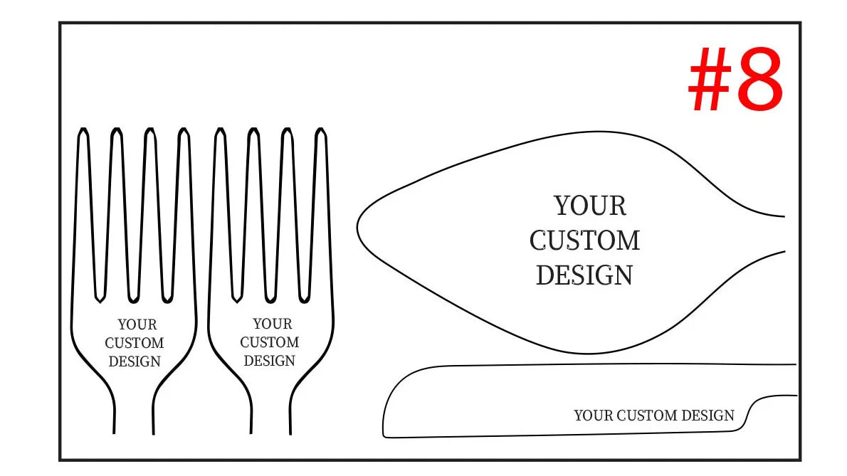 Personalized Wedding Cake Cutting Set – Custom Engraved Knife, Shovel & Fork Gift for Weddings, Anniversaries & Bridal Showers