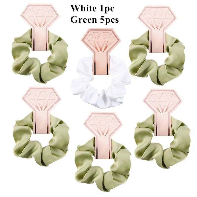 Bridesmaid Satin Scrunchies – Hen Party, Bridal Shower & Wedding Favors