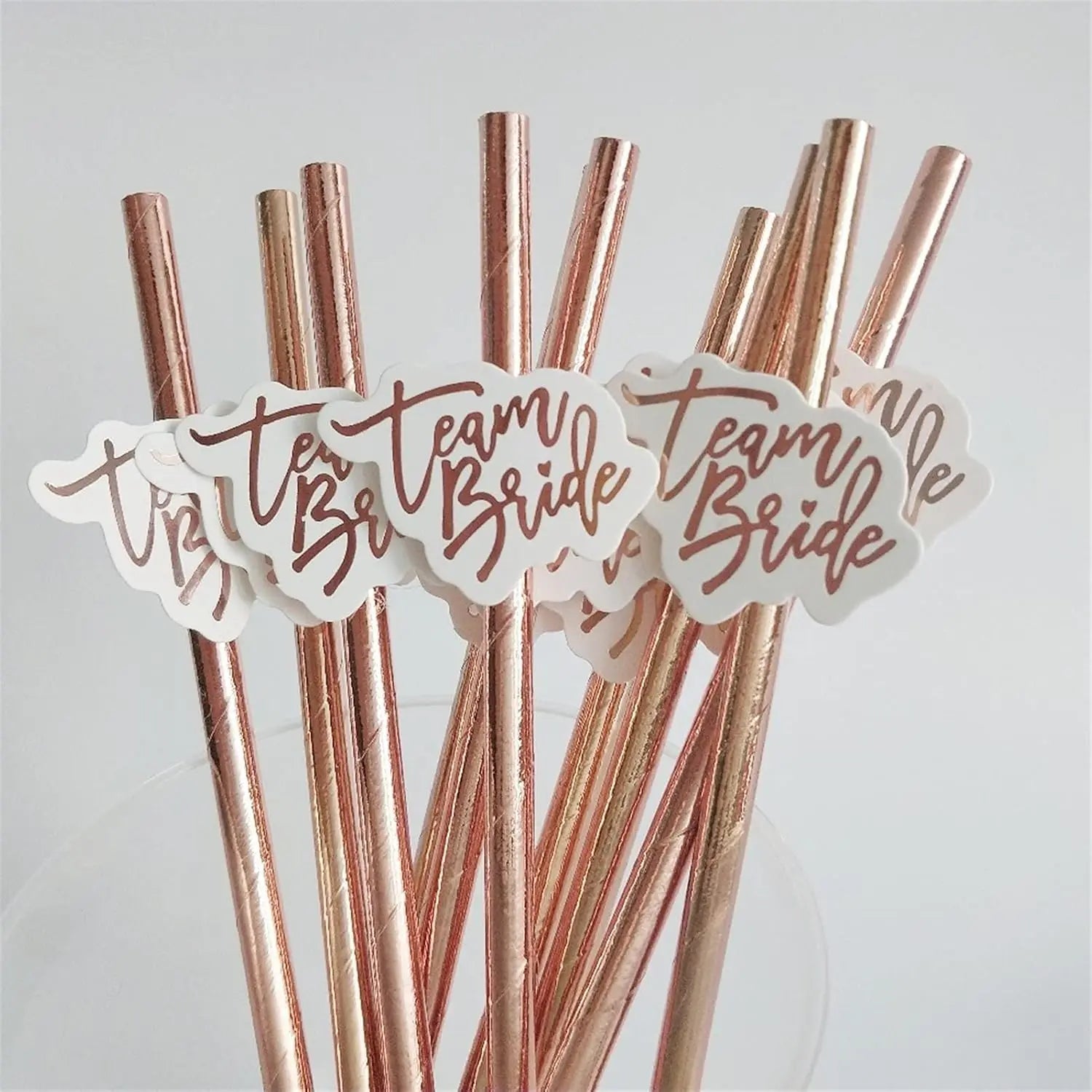 Team Bride & Bride Plastic Cups – Bachelorette Party & Bridal Shower Drinkware Set
