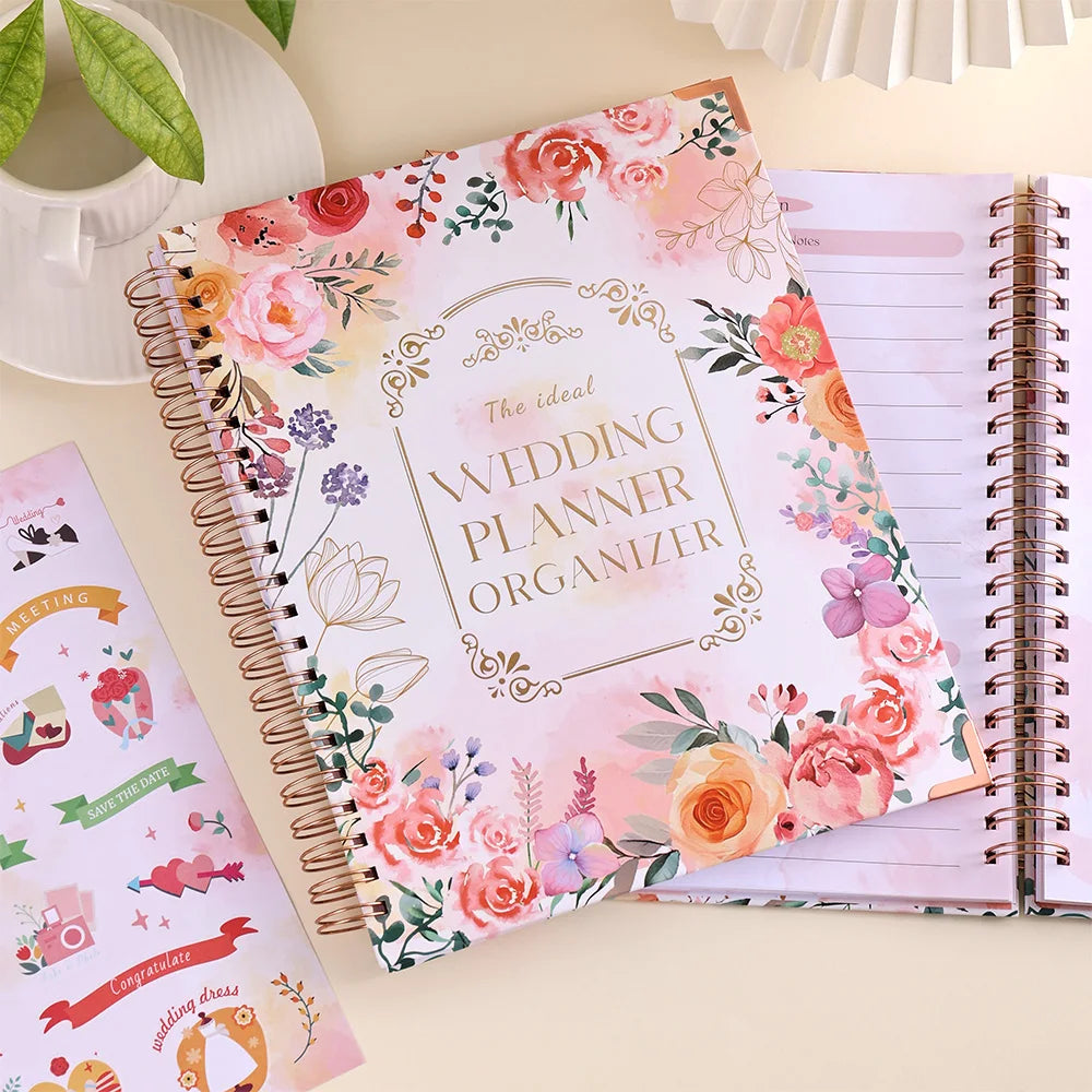 Your Perfect Day Wedding Planner – 132-Page Bride’s Organizer Journal with Budget Tips & Checklists
