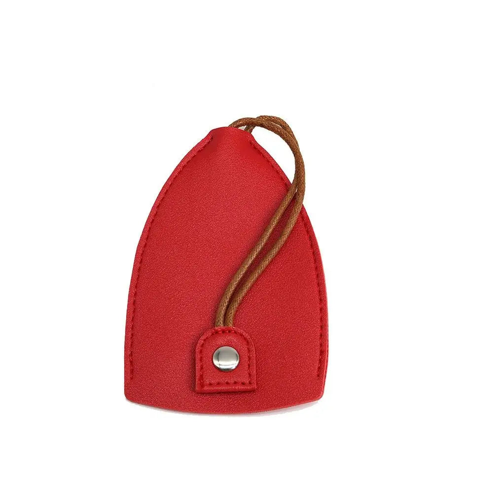 PU Leather Key Holder Pouch – Fashionable Unisex Key Wallet with Ring Cliprs Key Holder