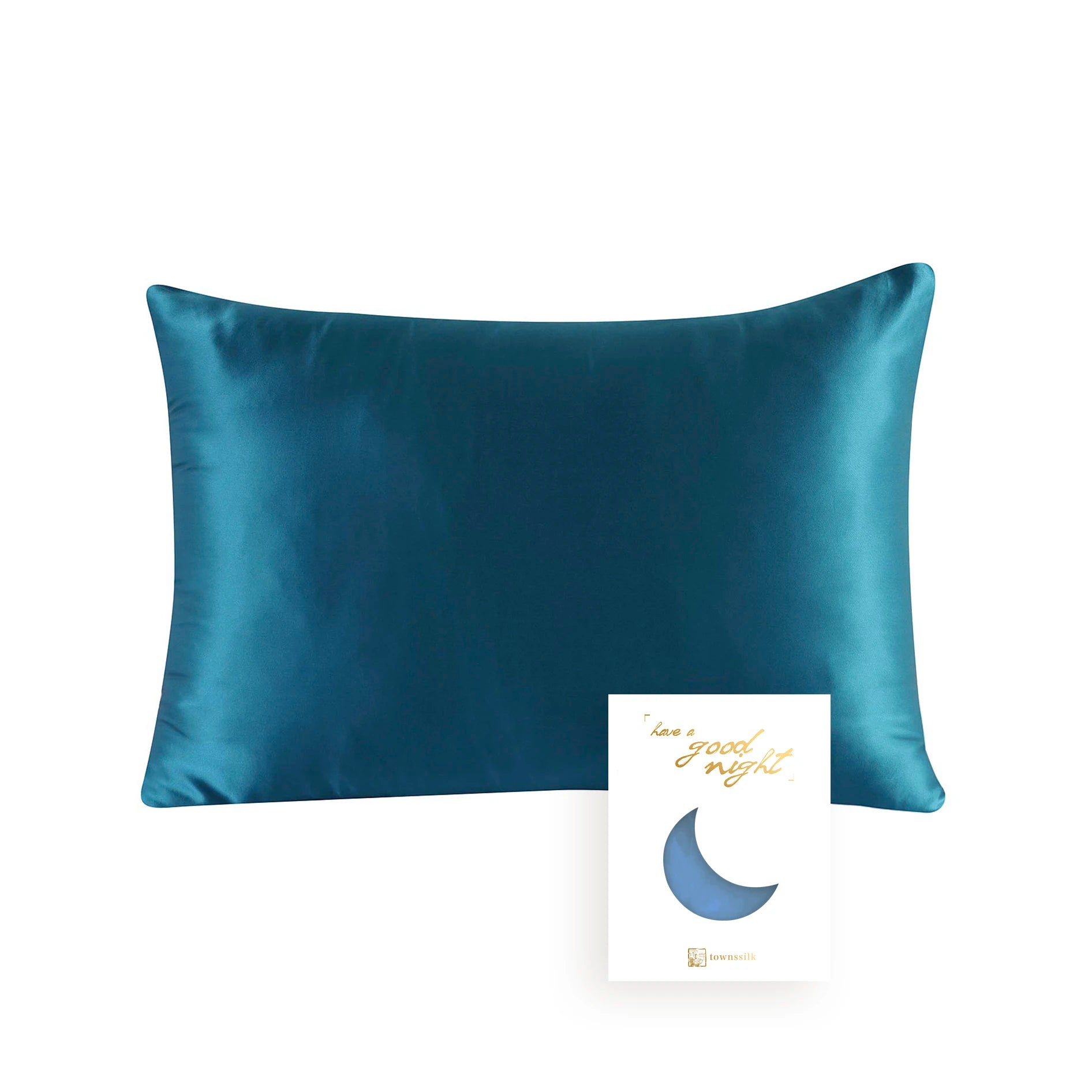Luxury 100% Mulberry Silk Pillowcase – 19 Momme, Hidden Zipper, Both Sides Real Silk, Queen & King Sizes