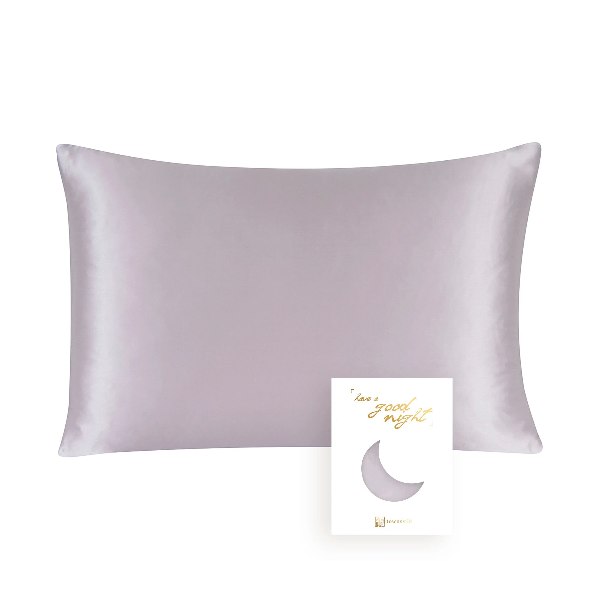 Luxury 100% Mulberry Silk Pillowcase – 19 Momme, Hidden Zipper, Both Sides Real Silk, Queen & King Sizes